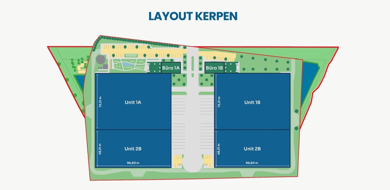 Layout und Design der Trammell Crow Company Plattform